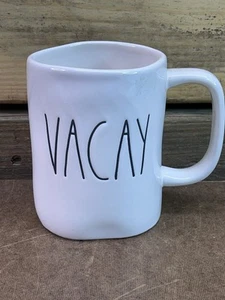 Rae Dunn "VACAY" Coffee Mug Cup Tea Cup Artisan Collection By Magenta 16 fl. oz. - Picture 1 of 8
