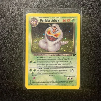 Dunkles Arbok Holo - 2/82 - Pokémon Karte - Team Rocket Deutsch Good - Bild 1 von 2