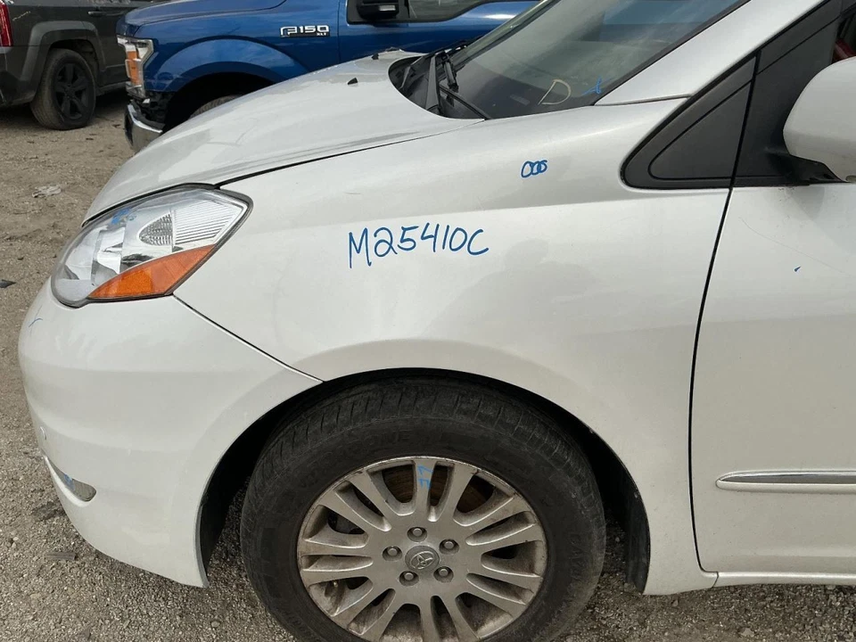 Driver Left Fender Arctic Frost Pearl 071 Fits 04-10 SIENNA 838382 Foto 1 de 4