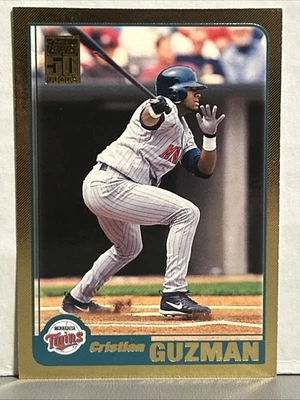 2001 Topps Baseball gold parallel /2001 complete your set 700-792 you pick - Image 1 of 2