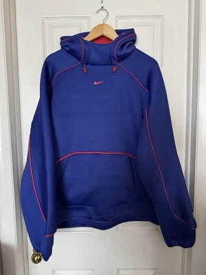 Nike Hombre Grande Project F.R.O.G. Sudadera con capucha Deep Night/Crimson HQ0465-539 Foto 1 de 4