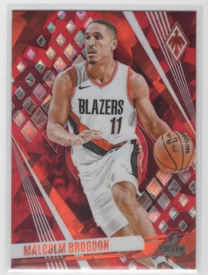 #40 Malcolm Brogdon 2023-24 Phoenix Red Ice Portland Trail Blazers - Image 1 of 2