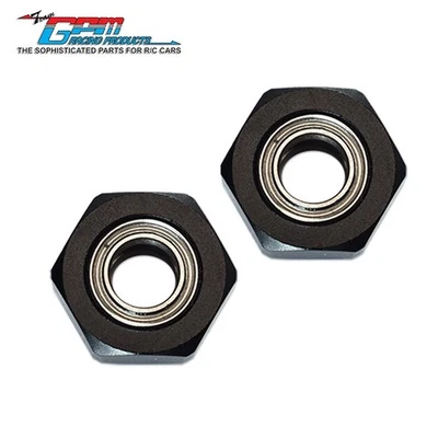 GPM Upgrades Aluminium Front Wheel Hex Adapter With Bearing TAMIYA DT-03 DT-04 - Image 1 of 4