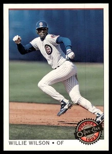 1993 O-Pee-Chee Premier Willie Wilson Chicago Cubs #53 - Picture 1 of 2