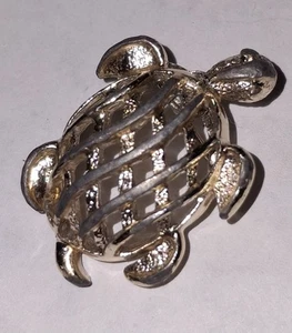 Vintage Gerry's Schildkröte Anstecknadel Brosche - Bild 1 von 4