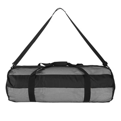 Zipper Nylon+Mesh Duffle Storage Bag Sports Outdoor Diving Carrying Case - Image 1 of 4