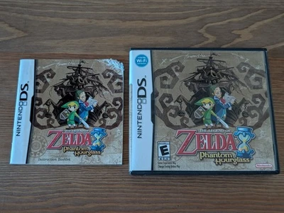 Zelda Phantom Hourglass (Nintendo DS, 2007) Solo Estuche y Manual - SIN JUEGO Foto 1 de 4
