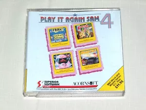 Juegos de disco maestro BBC Micro modelo B/B+. Play It Again Sam 4: Frak/Spellbinder... - Imagen 1 de 7