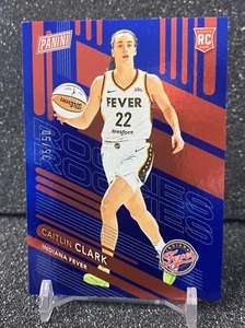 2024 Panini National Silver Pack - BLUE FOIL #RC1 Caitlin Clark RC 35/50 Fever - Picture 1 of 2