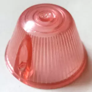Vintage GENUINE ORIGINAL TURN SIGNAL GLASS PLASTIC COVER USSR Soviet NEW for Car - Picture 1 of 3