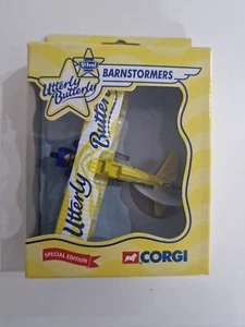 Corgi Special Ed Barnstormers Bi-Plane St Ives Utterly Butterly Collectable New - Picture 1 of 2