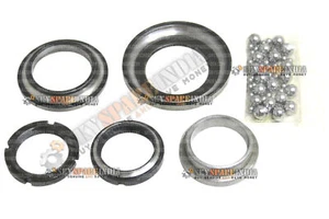 Front Fork Ball Bearing Cup Cone Set For Vespa Vbb Vba Vbc Vna Vnb Bajaj Chetak - Picture 1 of 18