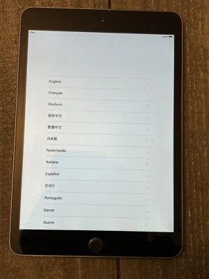 Apple iPad mini 1st Generation. 16GB, Wi-Fi, 7.9 in - WhiteSilver Needs Battery - Image 1 of 4