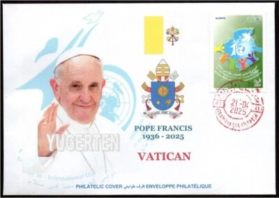 ALGERIA - Cover - Pope Francis - Pape François - Papa Francesco - Francisco - Image 1 of 2