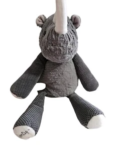 Scentsy Buddy Ruby The Rhino 16" Gray Plush No Scent - Picture 1 of 5