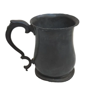 Antiker Zinnkrug groß 2 Pint 764g spätgeorgianisch / früh viktorianisch um 1830 - Bild 1 von 11