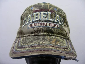 CABELA'S HUNTING DEPT. Camouflage One Size Adjustable Baseball Cap Hat! - Picture 1 of 13