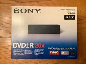 SONY DRU-190A DVD/CD +-R/RW/RAM/DualLayer Internal 20x PC/Mac EIDE Writer Drive