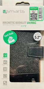4smarts Magnetic Booklet Flip Cover UltiMAG 5,2" - Zdjęcie 1 z 2