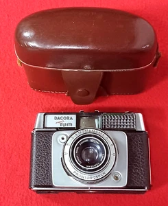 Vintage Dacora Camera Super Dignette Pronto 250 LK with Case Untested - Picture 1 of 8