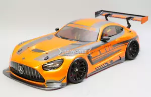 Kyosho 1/10 RC Carrozzeria 2020 Mercedes AMG GT3 200mm ARANCIONE -Finito-FAB604 - Foto 1 di 10