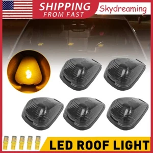 5xSmoke Lens Amber LED Cab Roof Marker For Light Kit Ford F-250 F-350 Super Duty - Picture 1 of 12