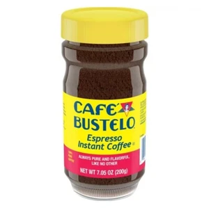 Café Bustelo Espresso Dark Roast Instant Coffee - 7.05oz Free Shipping - Picture 1 of 3