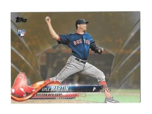 KYLE MARTIN RC 2018 Topps aggiornamento ORO parallelo #/2018 -BOSTON RED SOX- #US117 - Foto 1 di 1