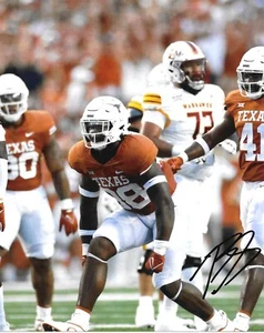 GREEN BAY PACKERS BARRYN SORRELL HAND SIGNED TEXAS LONGHORNS 8X10 PHOTO W/COA - Picture 1 of 1