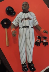 1999 TONY GWYNN 21 INCH DOLL W/ BATTING GLOVES BAT HAT BATTING HELMET RARE - Picture 1 of 9