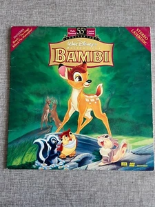 Bambi LASERDISC - Walt Disney Masterpiece - Fully Restored Limited Edition - Picture 1 of 4