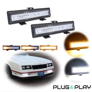 Juego de luces de señal de estacionamiento con interruptor transparente para 81-88 Chevrolet Monte Carlo SS - Imagen 1 de 10