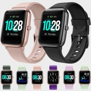 Montre Connectée Willful Android iOS Moniteur de Fréquence Cardiaque Montre de Sport pour Femmes Hommes - Photo 1 sur 18