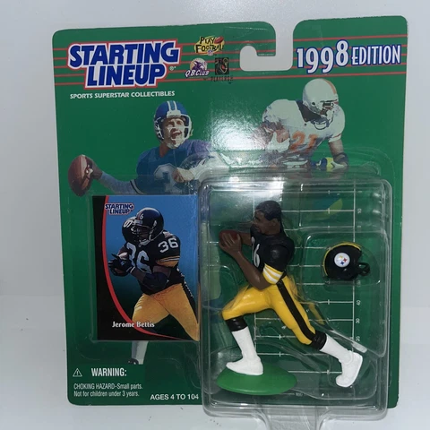 Vtg Starting Lineup Jerome Bettis Figure 1998 Edition NFL Football Collectibles Cover