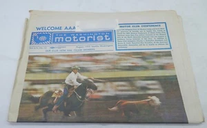 Periódico AAA de colección "The Washington Motorist" agosto 1973 Ellensburg Rodeo - Imagen 1 de 3