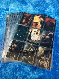 Lord of the Rings: The Two Towers complete trading card base set by Topps 2002 - Picture 1 of 17