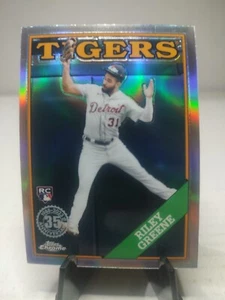 2023 Topps Chrome Riley Greene 1988 Anniversary Rookie Card RC #88BC-5 - Picture 1 of 2
