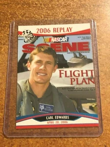 Carl Edwards 2007 Press Pass Nascar Blue 2006 Replay # B88 - Imagen 1 de 2