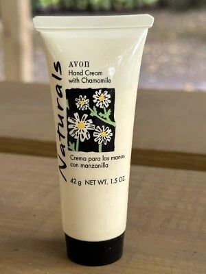 NOS 1996 Vintage Naturals Avon Hand Cream with Chamomile / Hand Lotion 1.5 fl oz - Image 1 of 4