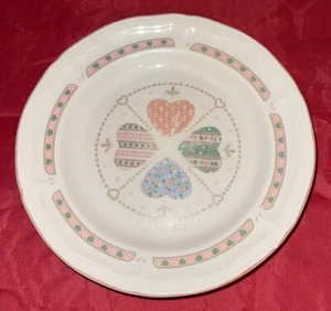Tienshan Heartwarming 7 3/4 Inch Salad Plate Stoneware Discontinued Pattern - Picture 1 of 4