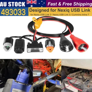 for MPS-493033 Diagnostic Adapter Cable for Cummins 3-Pin or 2-Pin USB-Link 2/3 - Picture 1 of 9