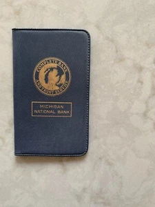 Michigan National Bank - old account book holder - Picture 1 of 3