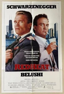 Schwarzenegger Belushi RED HEAT 1988 27x41 Org Movie Poster 3522 - Picture 1 of 1