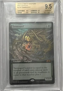 Tarmogoyf FOIL Ultimate Box Topper Magic The Gathering NM BGS 9.5! - Picture 1 of 2