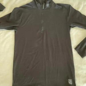 Polarmax Women's Pullover Size Medium 1/4 Zip Athletic Black Base Layer - Picture 1 of 12