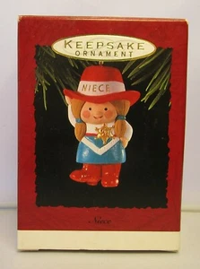 1993 Hallmark Keepsake SOBRINA vaquera adorno de Navidad - nuevo en caja - Imagen 1 de 6