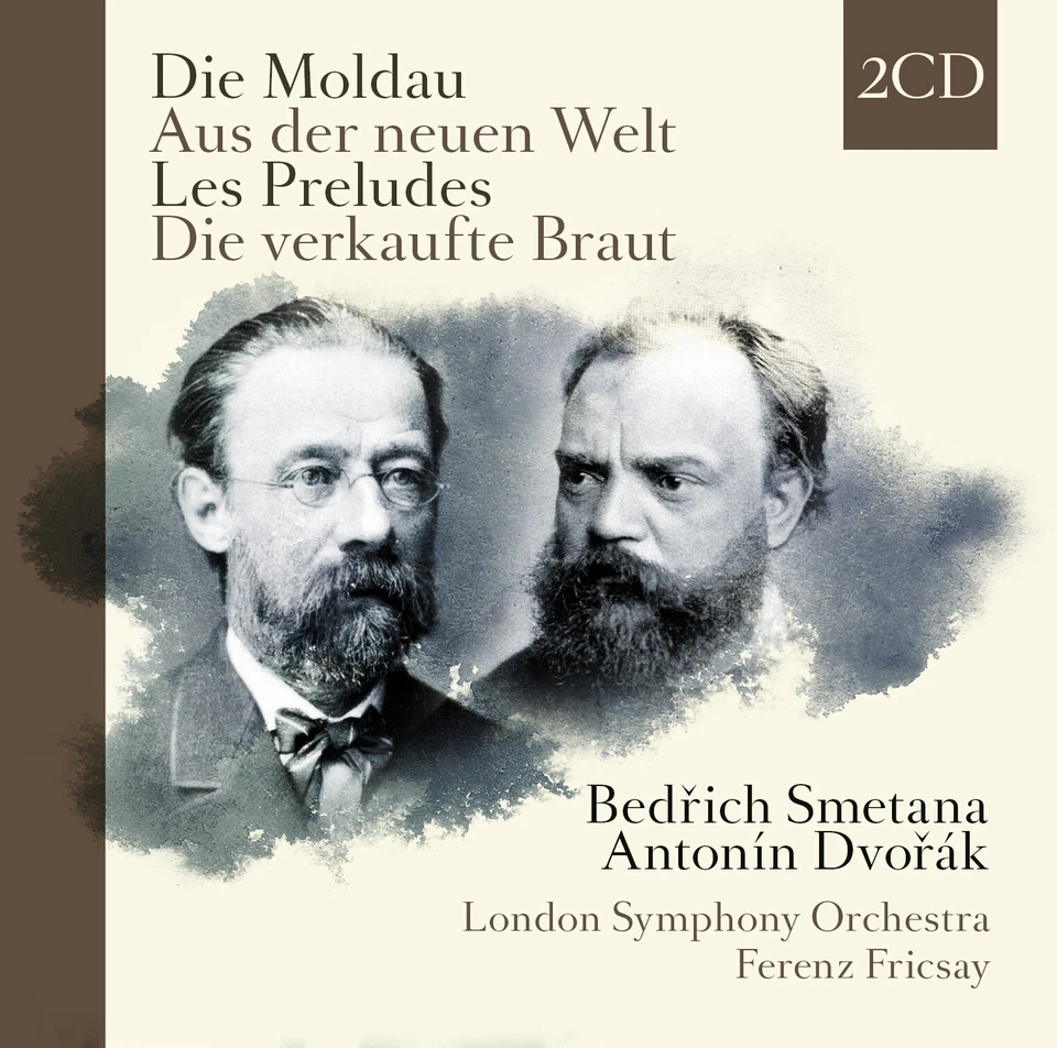 CD Die Moldau / Die verkaufte Braut / Aus der neuen Welt von Metana & Dvorak 2CD - Bild 1 von 1