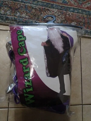 Wizard Cape (ADULT) Costume - Image 1 of 4