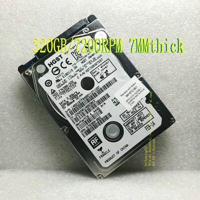 Hitachi 320GB 7200rpm (7MM thick) HTS725032A7E630 notebook hard drive - Image 1 of 2