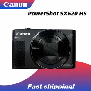 Canon PowerShot SX620 HS Black 20.2MP 25x Optical Zoom Compact digital camera - Picture 1 of 6